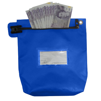 Cash Bag Medium Blue